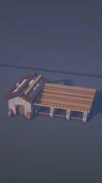 How to Build Horse Stables in Minecraft!