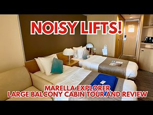 Marella Explorer Cabin Tour and Review - Large Balcony Cabin 9076