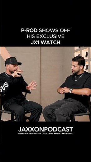 P Rod Shows off His Exclusive JX1 Watch
