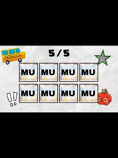 Juego de Sílabas para Niños: ¡Di la Palabra al Ritmo!