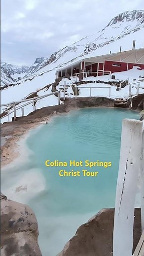 Colina Hot Springs Chile #ColinaHotSpring #CajonDelMaipo #chiletravel