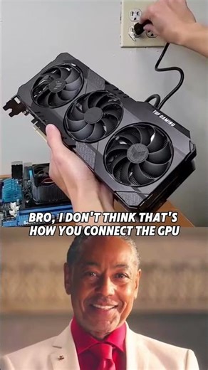 New GPU power cable? #pc #pcgaming #gamingpc #gpu