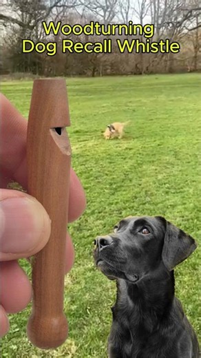 Woodturning a Wooden Dog Whistle