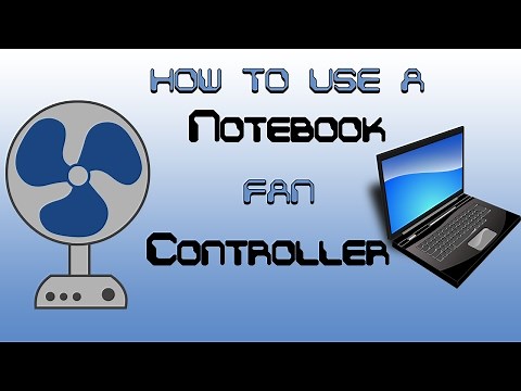 How to Download and use a Notebook Fan Controller