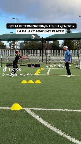 Soccer Training Drills with LA Galaxy Academy Player