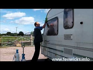 Cleaning a caravan using Fenwicks - Part 2