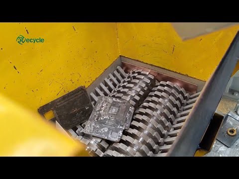 Waste Printed Circuit Boards Shredder | E-Waste PCB Crusher