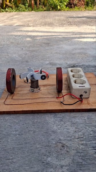 How I Generate Electricity Using Magnets🧲🧲