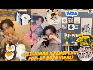 🔥Lee Junho Open His First-Ever Pop-Up Store Finding the Penpen—Emperor Pengpeng Takes Over Seoul🐧✨