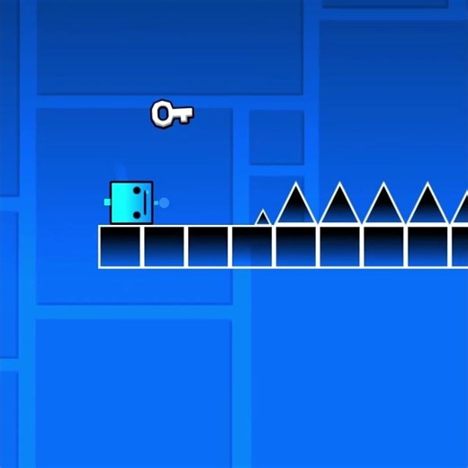 What Your First Platformer Level Looked Like... [Geometry Dash Short]