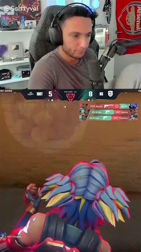 They Handed Them The Gun 🤦💀 #fns #ewc2026 #esportworldcup #100t #ns #valorantshorts #salty_val