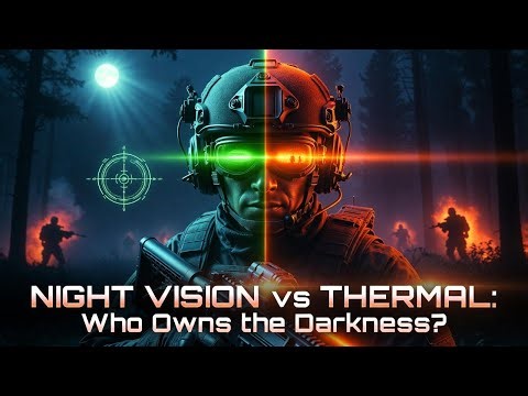 Night Vision & Thermal Imaging Explained | How Modern Armies See the Enemy
