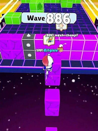 Pro save at 886 wave block dash endless from rifqisiu #stumbleguys