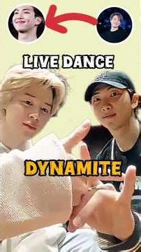 Rm And Jimin Live Dance Dynamite Song #rm #jimin #dynamite #effectking #gmtng #btsot7forever #shorts