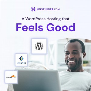 1.6K reactions · 20 shares | Create your WordPress site with hosting that delivers  top speed, trustworthy protection, and tools for seamless development. | Hostinger | Facebook