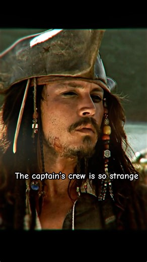 The captain’s crew is so strange#foryou #film #piratesofthecaribbean