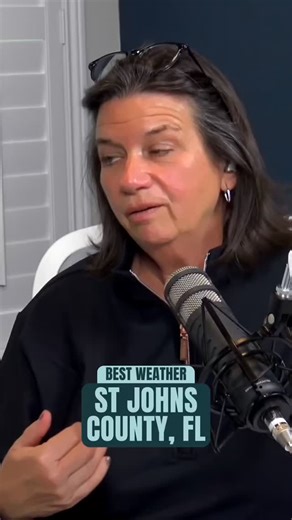 St. Johns County feels like the best mix of weather logistics for a great lifestyle. We’re near the beach, near the river, and the weather is more moderate than people assume. Yes, it gets hot — but here it’s really a short stretch of 90s humidity. What it’s sandwiched between is my favorite: the “magical seasons,” when the air hits your skin and it just feels unreal. ✨ And winter? Brisk walks, lots of comfortable days… genuinely enjoyable. #StJohnsCounty #StJohnsCountyFlorida #LifeInFlorida #No