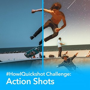 91K views · 67 reactions | Capture some ACTION and use Quickshot to go beyond the average Insta shot Post below or on Instagram to GET FEATURED in this week’s #HowIQuickshot challenge! | Lightleap by Lightricks | Facebook