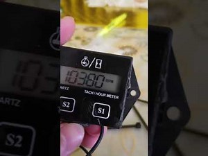 How to trick a digital tach hour meter