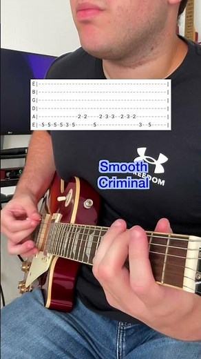 How To Play "Smooth Criminal" by Michael Jackson - #guitar #guitarcover