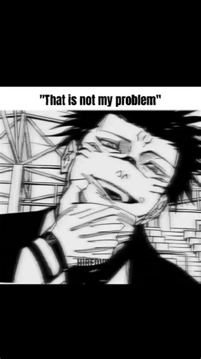 That's just not my problem | Sukuna | song : Not my problem - Laila! #jujutsukaisen#sukunaedit