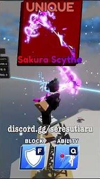 Sakura Scythe Showcase | Blade Ball Update