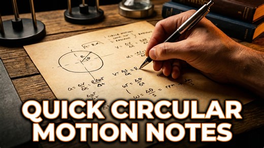 Essential chapter 5 notes: Circular motion in physics
