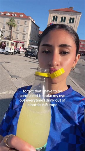 I can’t with these connected bottle caps😭😭😭