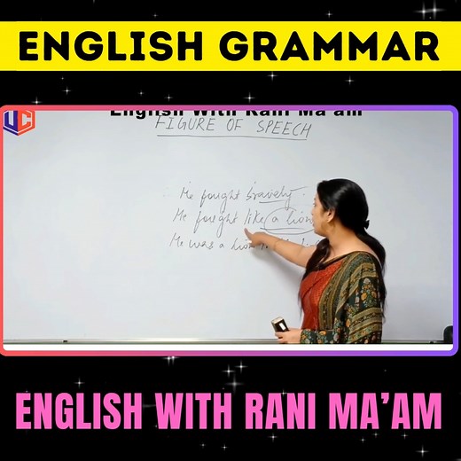 Figure of Speech - 1 | Basic English Grammar | Grammar | EduSphere Academy #grammar #English #fundamentalsofenglish #grammarlesson | English With RANI MAM