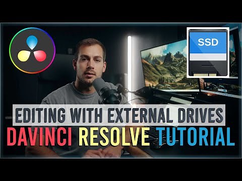 How to Use External Hard Drives/SSD's for Editing in Davinci Resolve