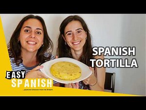 Making a Traditional Spanish Omelette | Super Easy Spanish 113