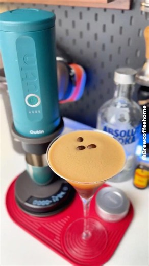 Making Espresso Martini with OutIn Nano #espressomartini #outin