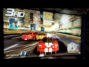Dead Heat Street Racing Arcade Game At Dave & Buster's Ticket Arcade Kids Video Gameplay