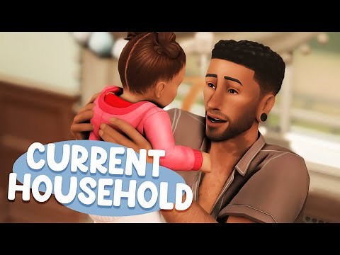My NEW favorite Current Household // The Sims 4 (Single Dad Romeo) #1