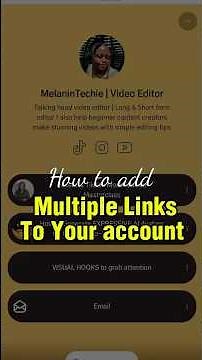 How to Add multiple links to your social media accounts #linktree#linkinbio
