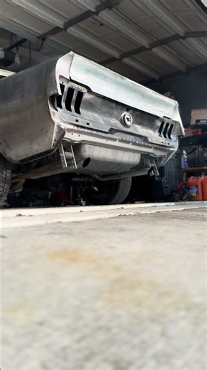 This is so satisfying! After 6 years, #projectivy moves under her own power. #hotrod #ford #mustang