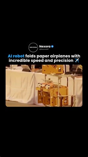 AI Robot Folds Perfect Paper Airplanes With Incredible Precision 🤖✈️