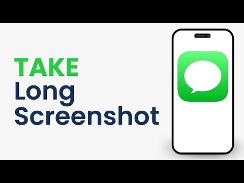 How to Take Long Screenshot of Messages Chat on iPhone