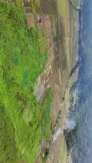 Rawapening Lake in the Tegaron area #travel #nature #drone