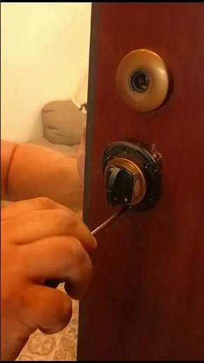 Montaggio Defender Protetto Magnetico Su Porta Blindata