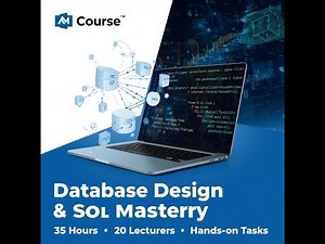 كورس Database Design & SQL | تعلم تصميم قواعد البيانات و SQL من الصفر حتى الاحتراف