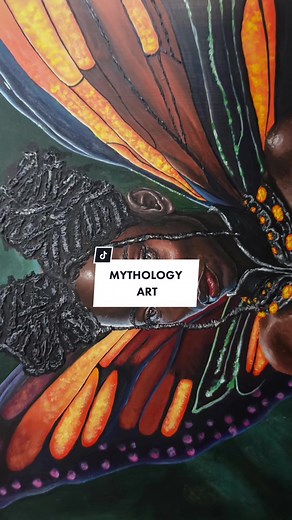 🎨 Most of the paintings we’ve done so far - ALL inspired by AFRICAN MYTHOLOGY🌍✨! This reel only captures a glimpse, but we are truly OBSSESED 😍. As #nigerian and #ghanian diaspora, we began researching Africa’s rich pantheons and mythological tales about 3 years ago 📚✨, and it’s been an incredible journey! 🚀 From #oshun🌻 to Mawu-Lisa, we feel honoured to depict these powerful figures 🌟💫, and can’t wait to explore and paint more deities within the range of pantheons in the continent 🖌️🌈