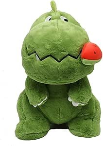 Dinosaur Plush Stuffed Animal,Cute Bedtime Buddy, 13.7" Adorable Plush Toy, Soft Plushies Gift(Green Melon)