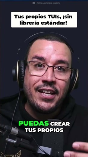 Crea TUIs Increíbles: 3 Librerías Fuera de lo Común #shorts