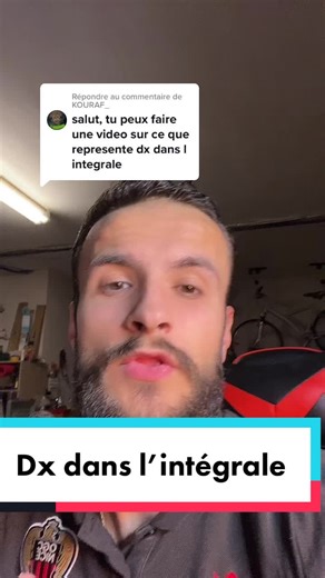 Comprendre le dx dans l'intégrale