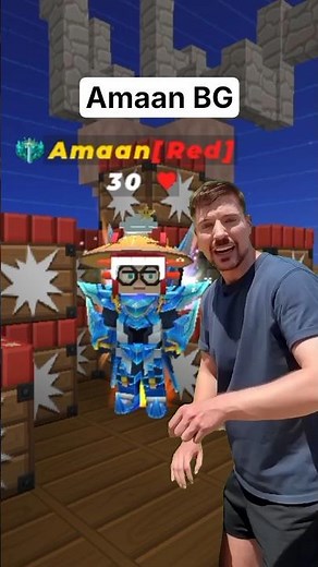 Blockman Go TNT Amaan BG 💀 #blockmango