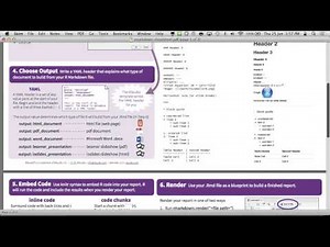 4.2: RMarkdown and knitr - Introduction to R Workshop
