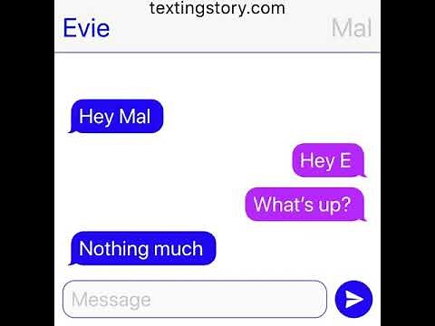 Descendants Texting story: Mal is pregnant!?!? Episode 1.