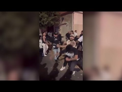 Chaotic brawl, shooting outside downtown bars ends with 1 arrested, SAPD says
