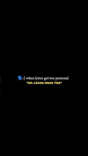 Dil Lagana Mana Tha (Lyrics) - Krish & Kishore Mondal | Kunaal Vermaa | Lyrical Video #shorts